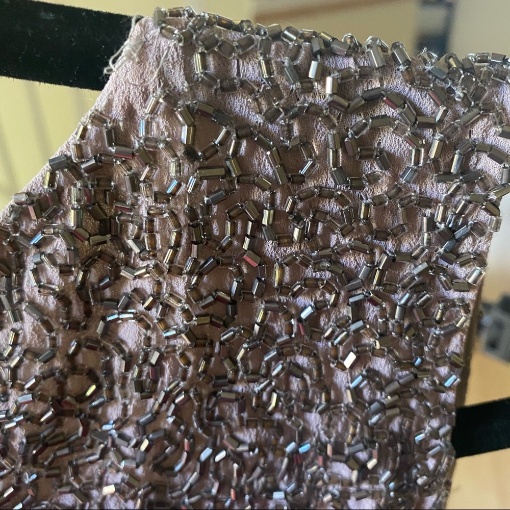 Alice + Olivia sparkle Gray Sequin Vest size S - Picture 6 of 10